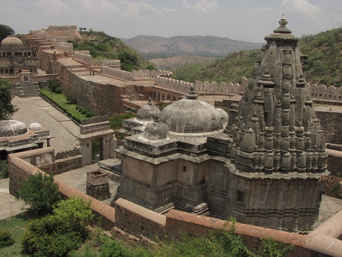 fortaleza y muralla de Kumbhalgarh, India