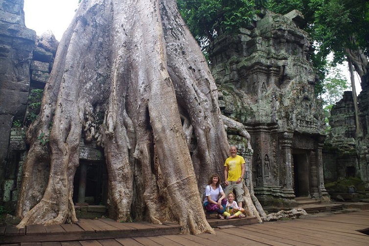 Ruinas templos Angkor, Camboya
