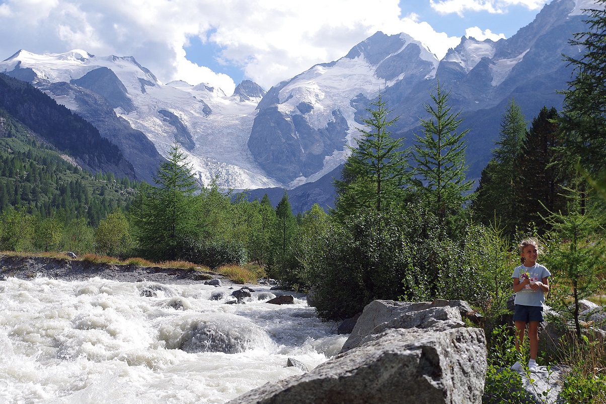 Foto Engadina, glaciar Morteratsch