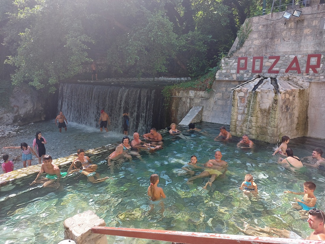 Pozar baths, Grecia