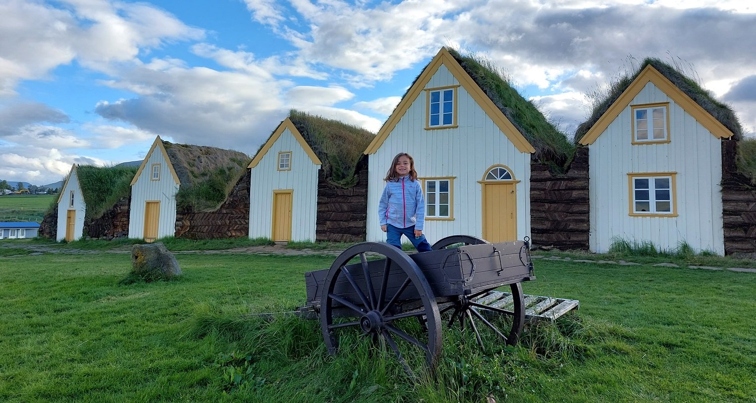 Islandia, granja Glumbaer
