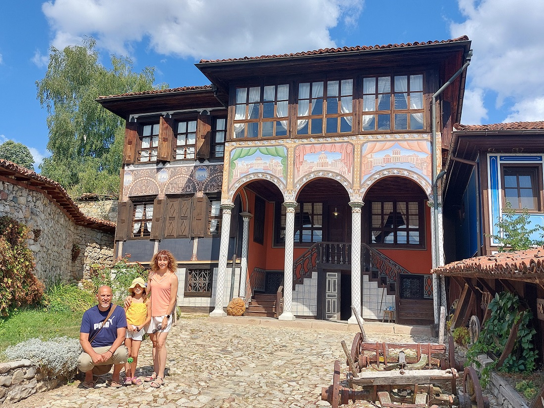 Koprivshtitsa, casa Oslekov, Bulgaria