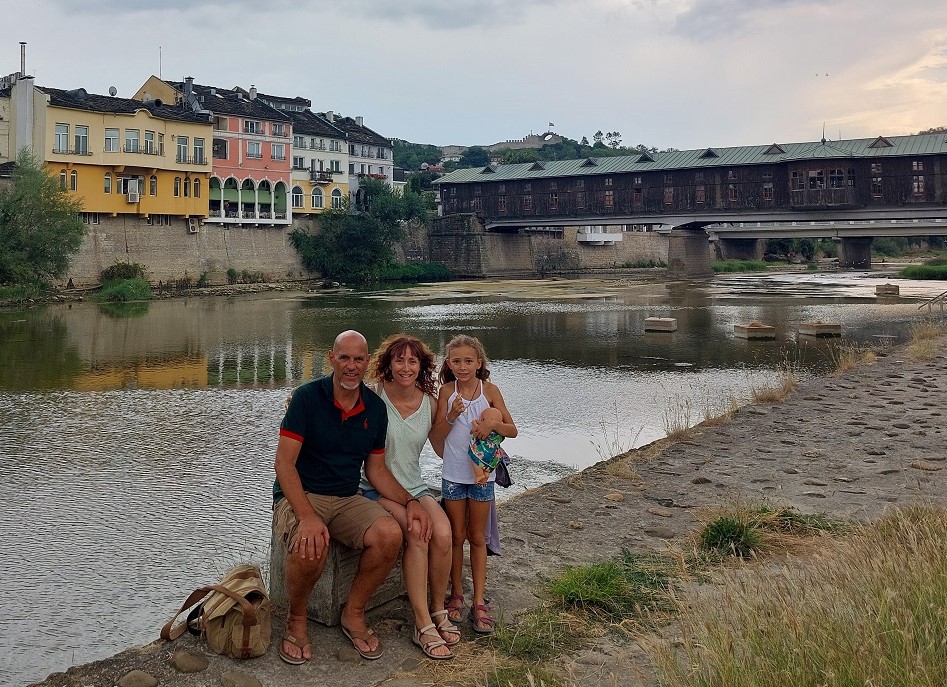 puente cubierto de Lovech, Bulgaria