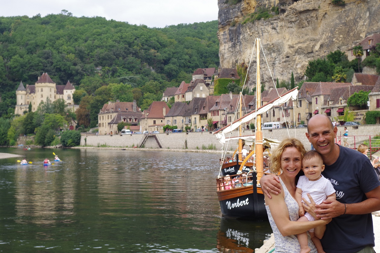 La Roque Gageac, Perigord, Francia