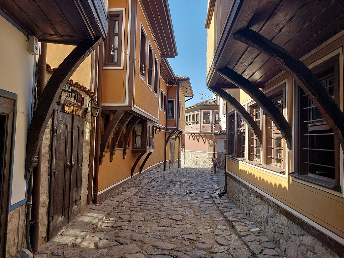 casco histórico de Plovdiv, Bulgaria
