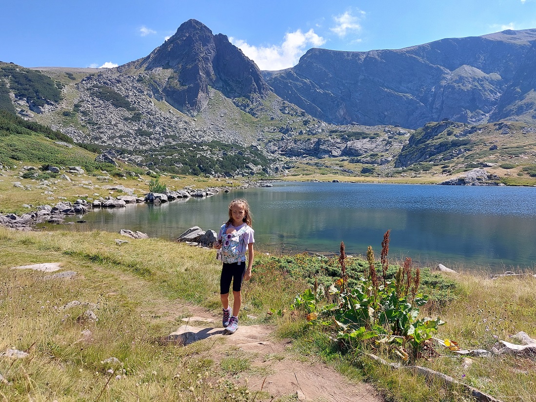 segundo lago del parque nacional de los siete lagos de Rila, Bulgaria