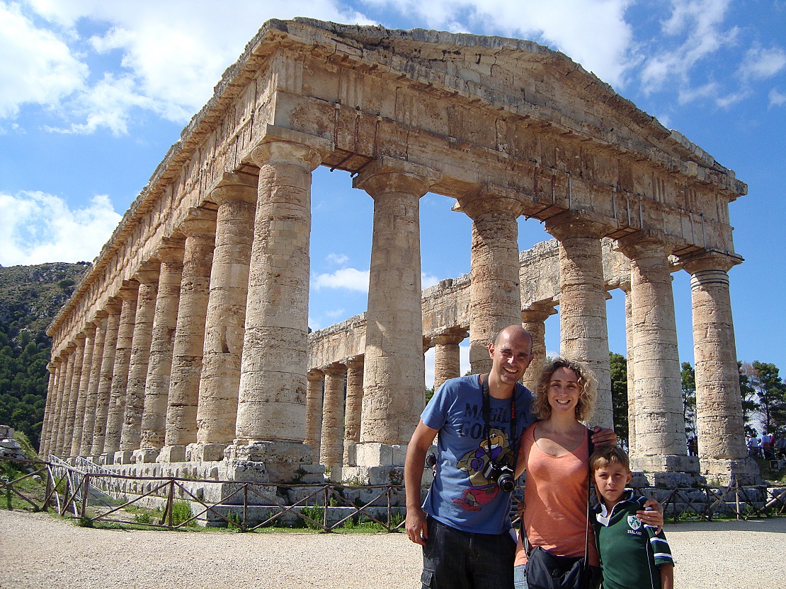templo dórico de Segesta, Sicilia