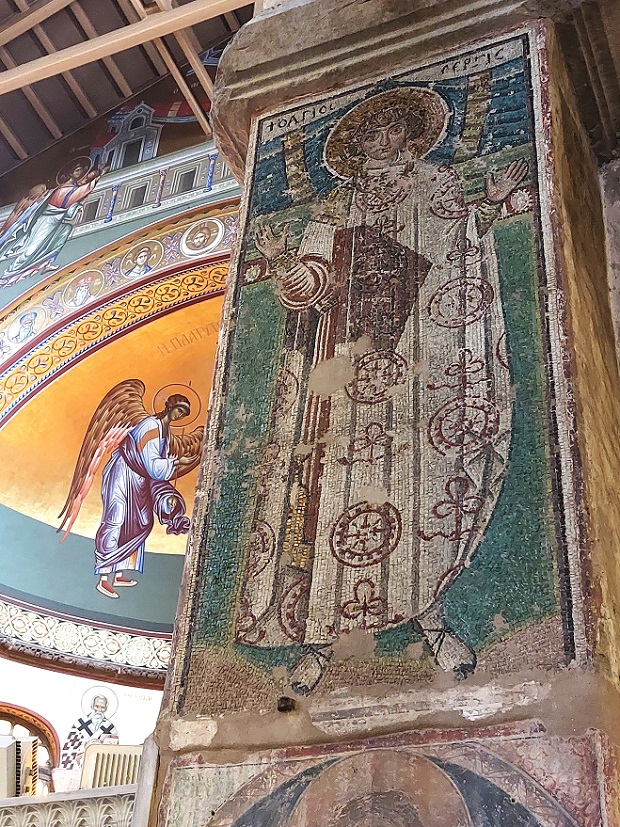 iglesia bizantina de San Demetrio, Tesalonica, Grecia