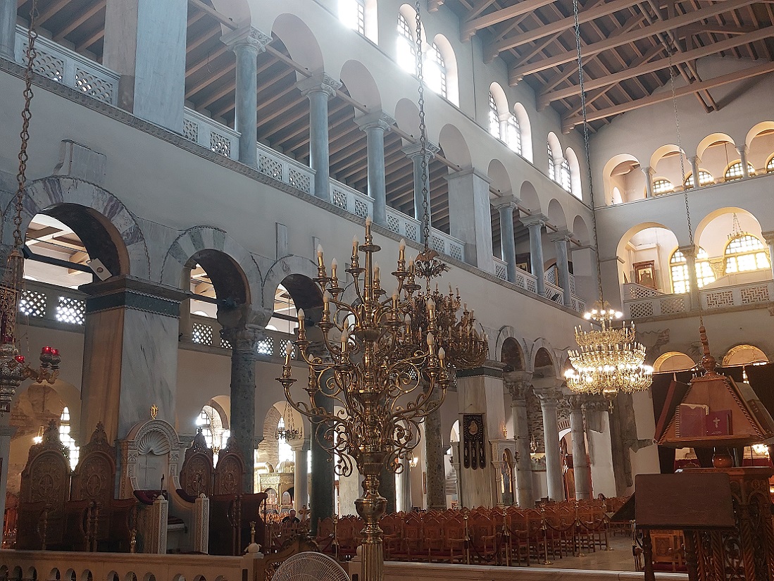 iglesia bizantina de San Demetrio, Tesalonica, Grecia
