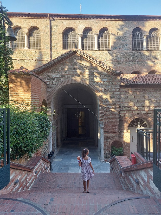 iglesia bizantina de Acheiropoietos, Tesalonica, Grecia