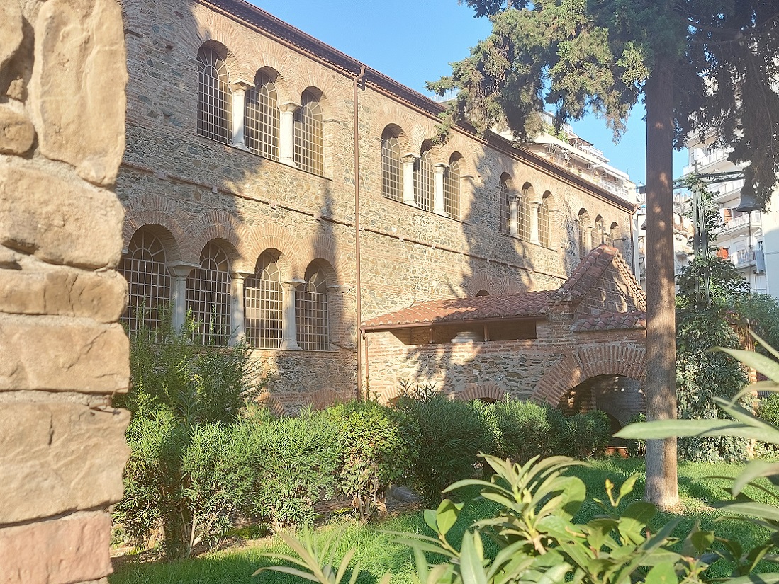 iglesia bizantina de Acheiropoietos, Tesalonica, Grecia