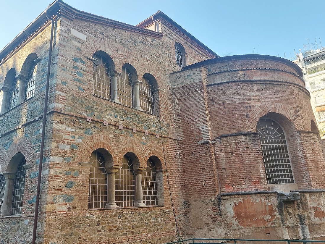 iglesia bizantina de Acheiropoietos, Tesalonica, Grecia