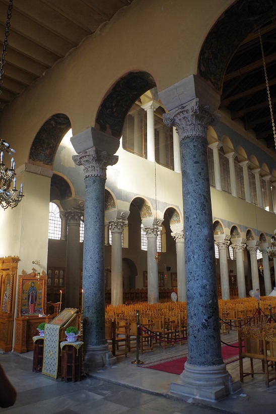 iglesia bizantina de Acheiropoietos, Tesalonica, Grecia