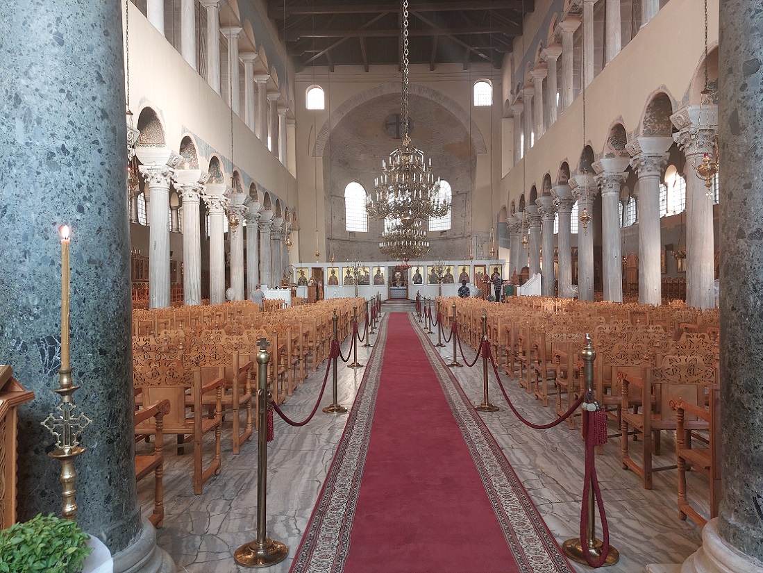 iglesia bizantina de Acheiropoietos, Tesalonica, Grecia