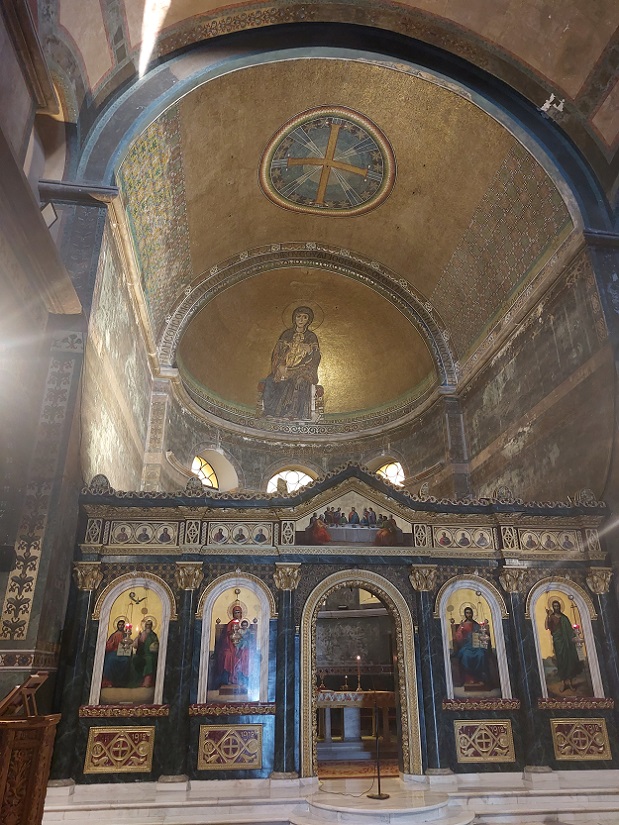iglesia bizantina de Hagia Sofia, Tesalonica, Grecia