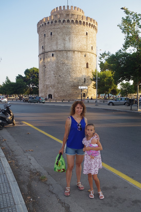 torre blanca, Tesalonica, Grecia