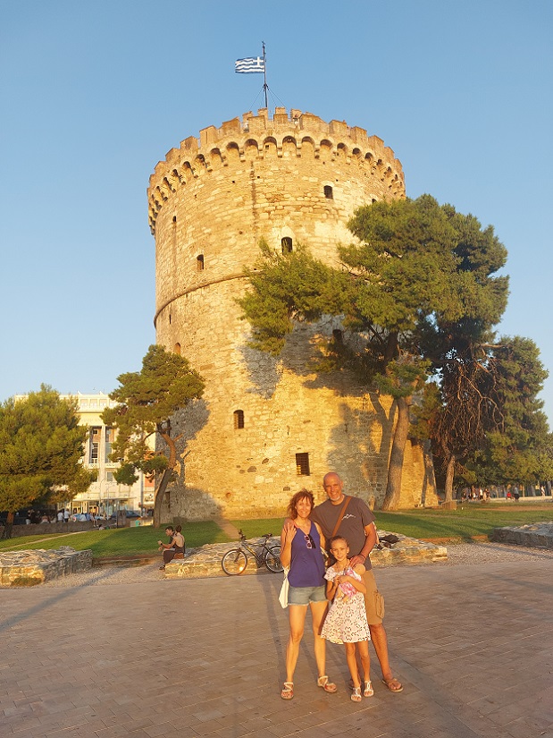 torre blanca, Tesalonica, Grecia