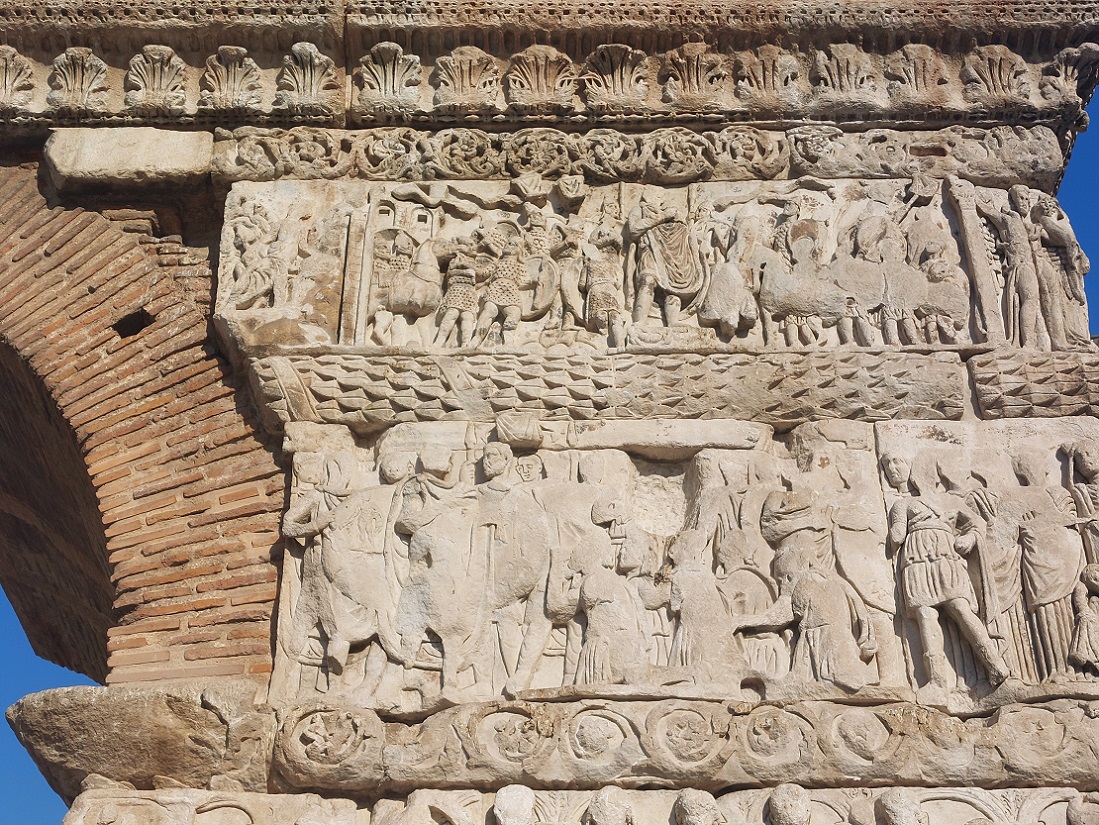 arco romano de Galerio, Tesalonica, Grecia