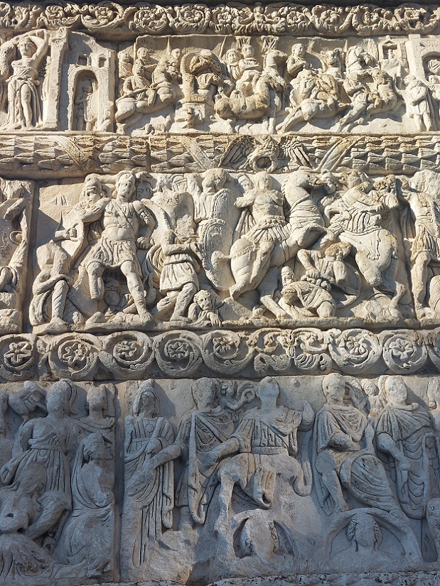 arco romano de Galerio, Tesalonica, Grecia