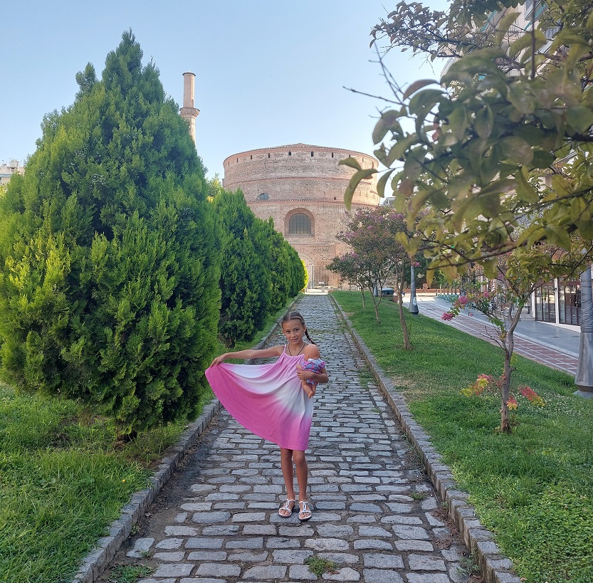 rotonda o mausoleo romano de Galerio, Tesalonica, Grecia