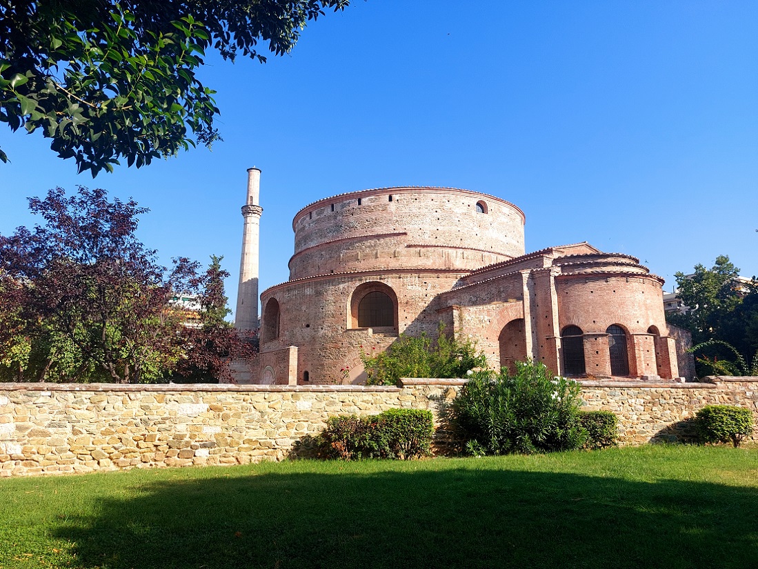 rotonda o mausoleo romano de Galerio, Tesalonica, Grecia