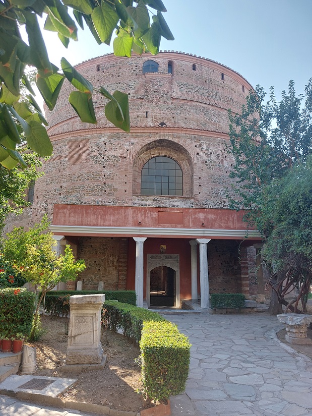 rotonda o mausoleo romano de Galerio, Tesalonica, Grecia