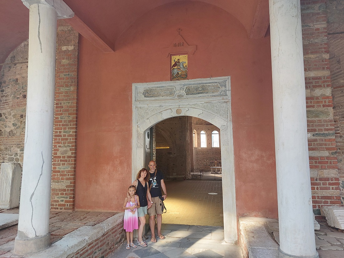 rotonda o mausoleo romano de Galerio, Tesalonica, Grecia