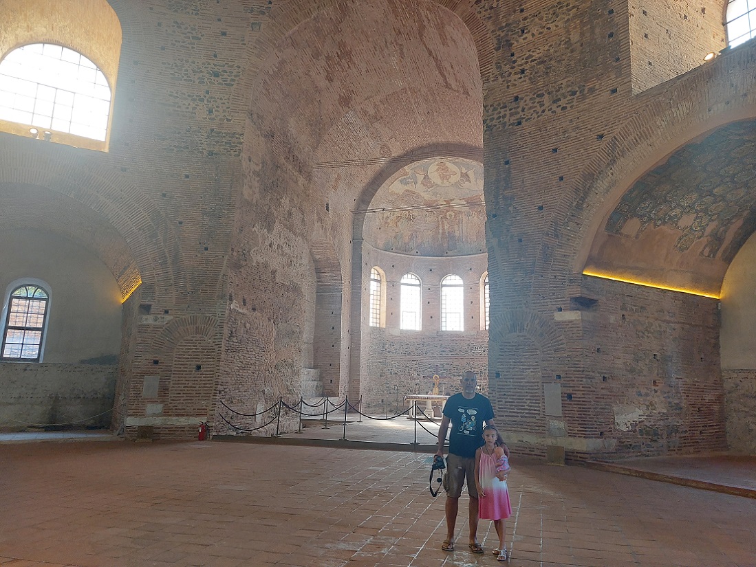 rotonda o mausoleo romano de Galerio, Tesalonica, Grecia