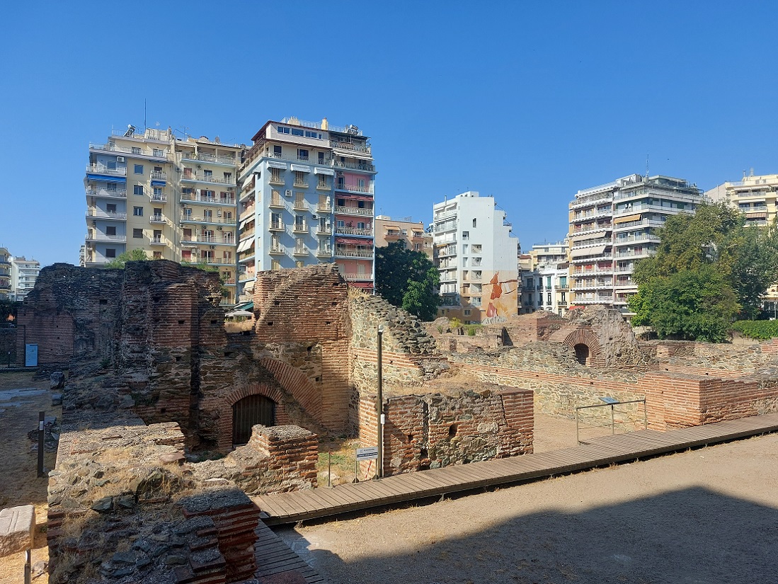 palacio de Galerio, Tesalonica, Grecia