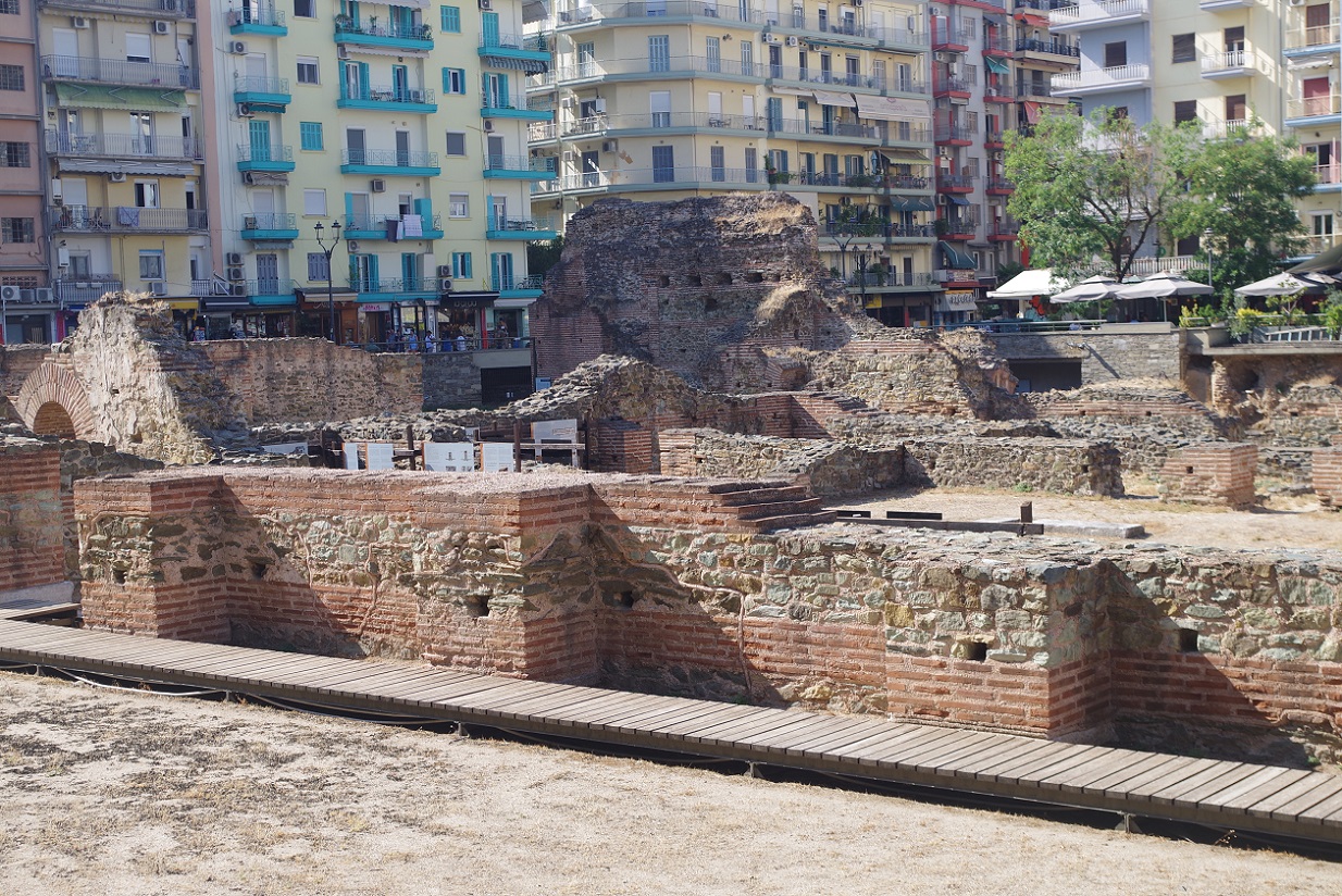 palacio de Galerio, Tesalonica, Grecia