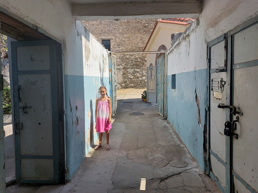 fortaleza bizantina, Heptapyrgion, Tesalonica, Grecia