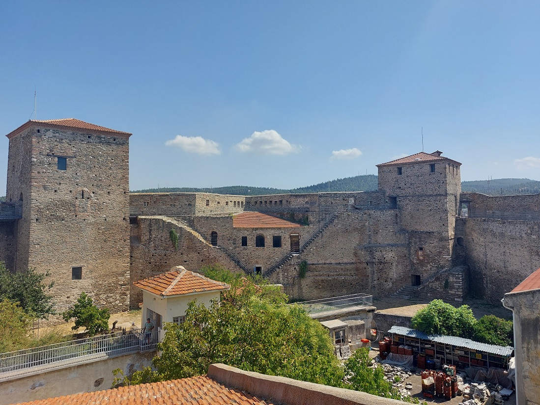 fortaleza bizantina, Heptapyrgion, Tesalonica, Grecia