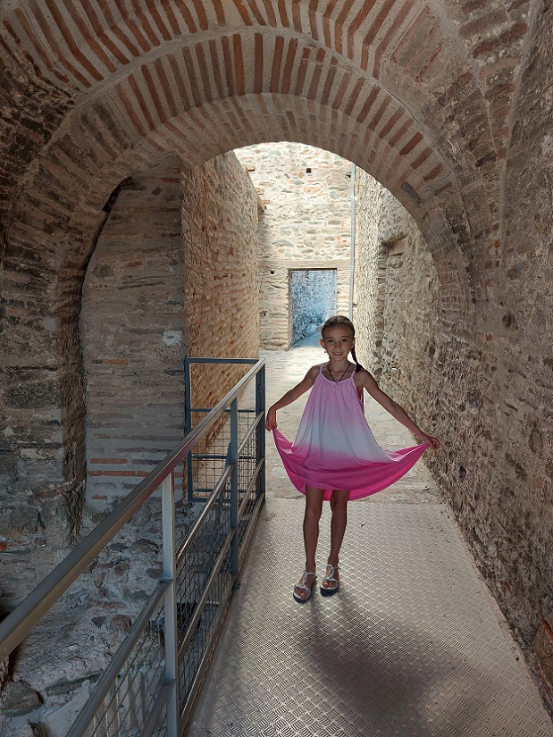 fortaleza bizantina, Heptapyrgion, Tesalonica, Grecia